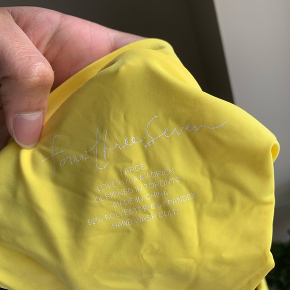 The Robyn bottoms 437 swimwear (yellow) - Picture 4 of 5